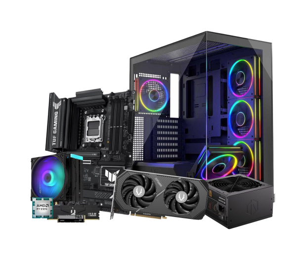 Polecany zestaw Ryzen 5 7500F/32GB/2TB/ RTX5070 12GB - 1580209 - zdjęcie